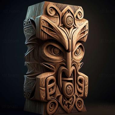 3D model totem (STL)